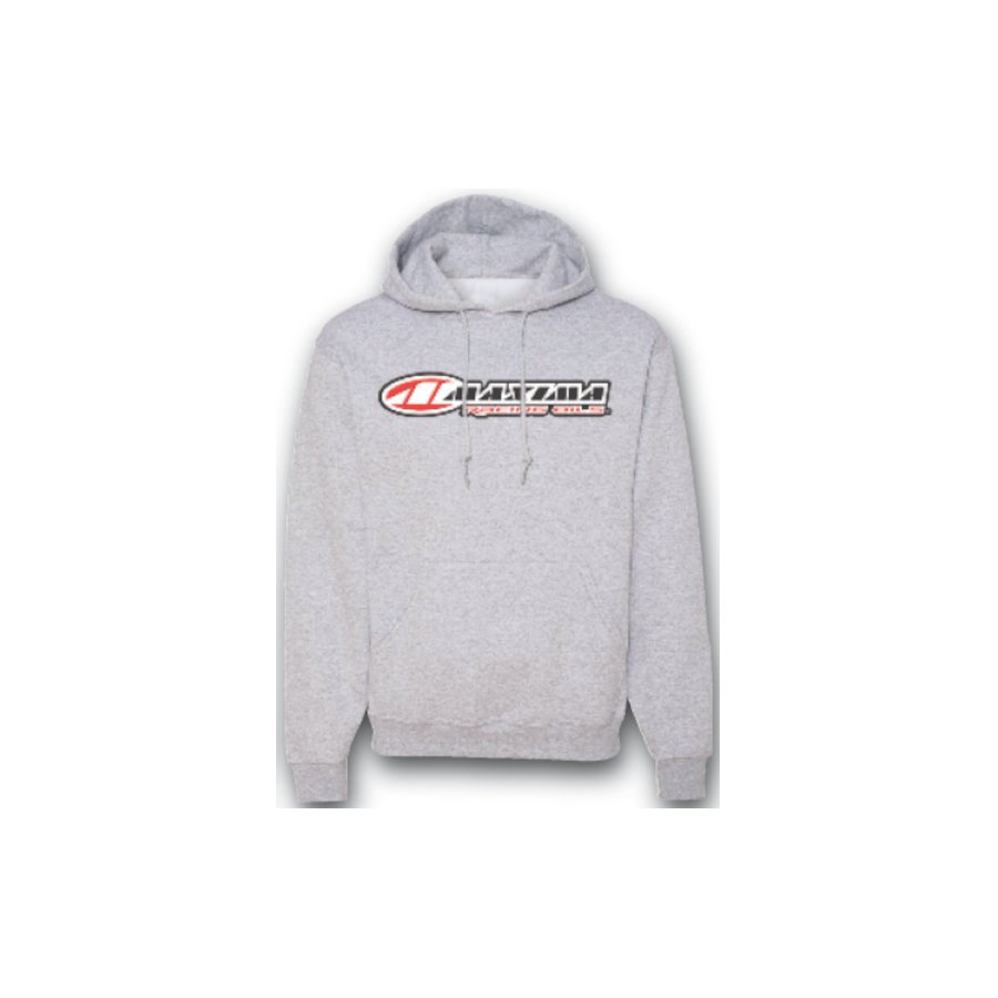 MAXIMA LOGO PULLOVER HOODIE / GRAY / LARGE
